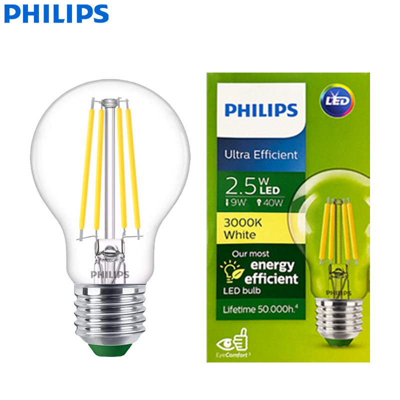 Philips Bulb Led Classic - PHILIPS Ultra Efficient LED Filament Bulb