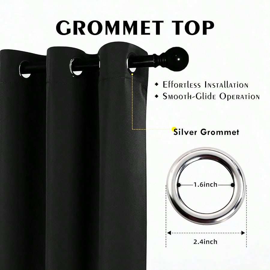 2pcs Blackout Thermal Curtains - đánh giá và giá Lighting Decoration Ideas