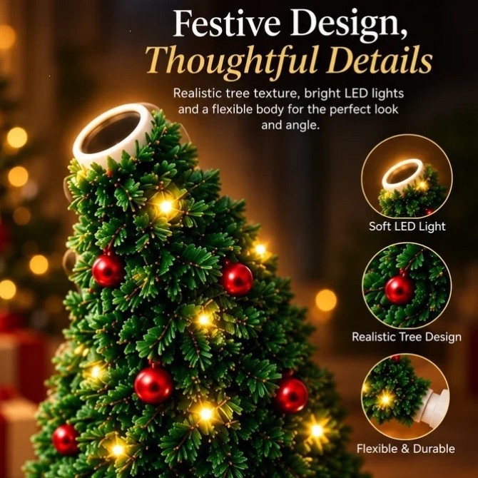 HD Christmas Tree Christmas Pr - đánh giá và giá Lighting Christmas Decor