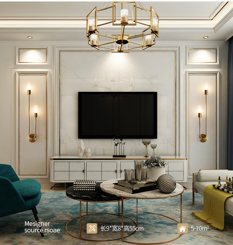 #Retro Background Living Room  - đánh giá và giá Up Lighting Decor
