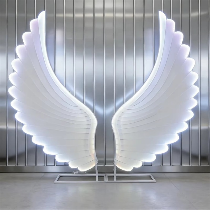 Glowing Angel Wings Light Prop - đánh giá và giá Lighting Decoration Ideas