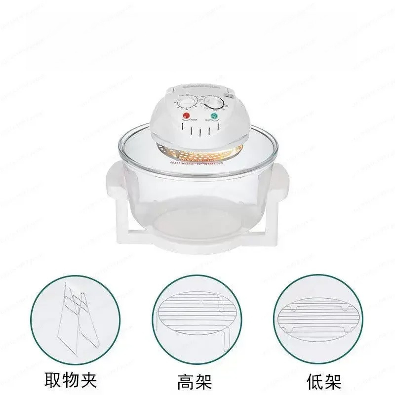 17L Glass Visual Air Fryer Ove - đánh giá và giá Lighting Visual