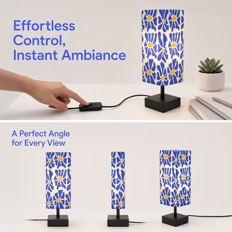 Modern Colorful Floral Table L - đánh giá và giá Up Lighting Decor