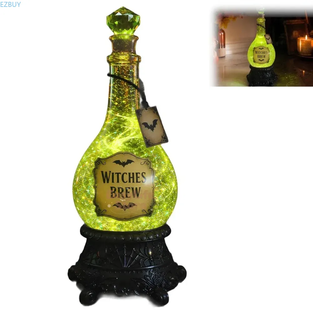 Lighted Witches’ Brew Bottle G - đánh giá và giá Up Lighting Decor